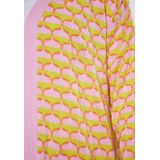 Mymo - Vest - Roze Limoen Oranje - Jacquard - Lange Mouwen