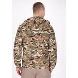 Mo - Jas - Kaki - Heren - Camouflagepatroon - Met Ritssluiting en Verstelbare Capuchon