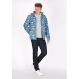 Mo - Jas - Denimblauw - Met Capuchon - Heren