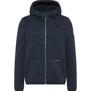 bridgeport Philon fleecejas voor heren, Marine Melange Marine, L