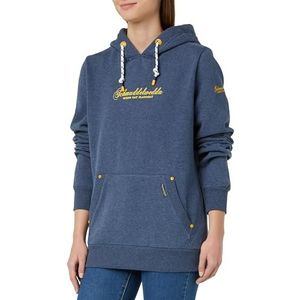 acalmar Dames Hoodie 34613767-AC01, Marine Melange, M, marineblauw, gemêleerd, M