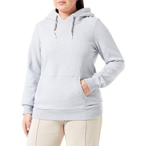 acalmar Dames Hoodie 35413668-AC01, lichtgrijs melange, XL, lichtgrijs, gemêleerd, XL