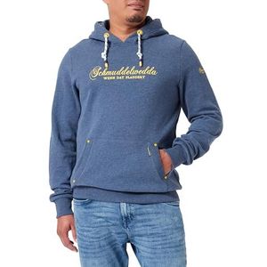 acalmar Heren Hoodie 36613759-AC01, Marine Melange, XL, marineblauw, gemêleerd, XL