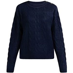acalmar Gebreide damestrui 39425098-AC01, marineblauw, XL/XXL, marineblauw, XL/XXL