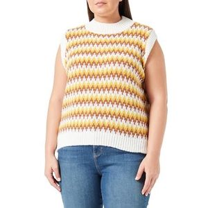 ALARY Gebreide damestrui 15525005-AL01, mosterd meerkleurig, XS/S, mosterd meerkleurig, XS/S