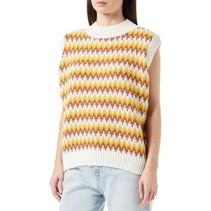 aleva Gebreide damestrui 15525005-AL04, mosterd meerkleurig, M/L, mosterd meerkleurig, M/L