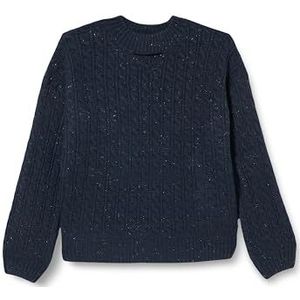 blonda Gebreide damestrui 12419398-BL01, marine, XL/XXL, marineblauw, XL/XXL