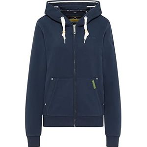 boundry Dames sweatjack van biologisch katoen 34623373-BO02, Marine, L, marineblauw, L