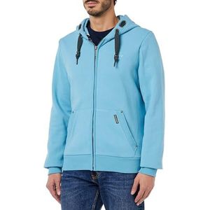 boundry Heren sweatjack 36613731-BO02, ijsblauw, M, ijsblauw, M