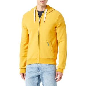boundry Heren sweatjack 36623371-BO02, mosterd, S, mosterd, S