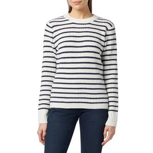 boundry Gebreide damestrui, wolwit marine, XS/S