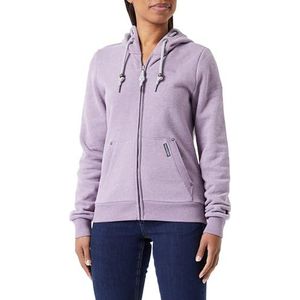 bridgeport Dames sweatjack 34619097-BR02, rooklila melange, XS, Rookpaars melange, XS