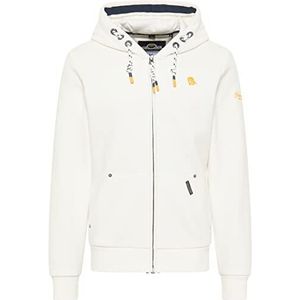 bridgeport Heren sweatjack 36613731-BR02, wolwit, S, wolwit, S