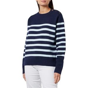 bridgeport Gebreide damestrui 39525093-BR02, marineblauw, M/L, Marine lichtblauw, M/L