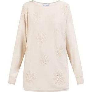 CARNEA Gebreide damestrui 10424933-CA04, crème, XS/S, Crème, XS/S