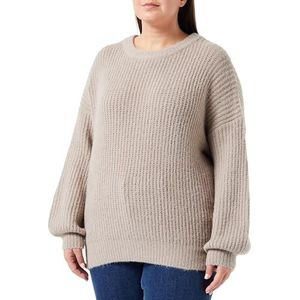 FENIA Damestrui met ronde hals 25820207-FE02, taupe, XL/XXL, taupe, XL/XXL