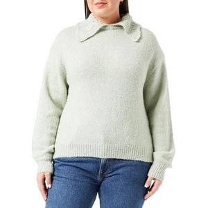 hoona Gebreide damestrui 12419590-HO03, mint melange, XL/XXL, Mint melange, XL/XXL
