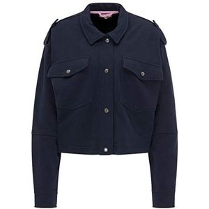 hoona Dames sweatjack 12604613-HO03, marine, M, marineblauw, M