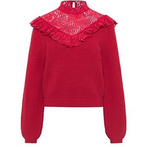 IMANE Gebreide damestrui 11019459-IM01, rood, XL/XXL, rood, XL/XXL