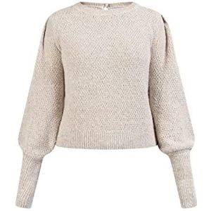 LIBBI Gebreide damestrui 12425406-LI01, goud, M/L, goud, M/L