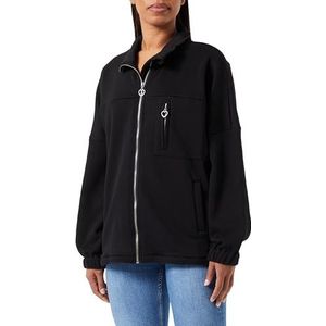 LIBBI Sweatjack voor dames 12620047-LI01, zwart, M, zwart, M