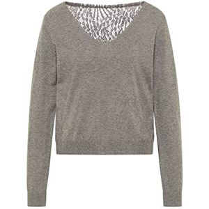 NALLY Gebreide damestrui 11019457-NA02, grijs melange, XL/XXL, grijs melange, XL/XXL