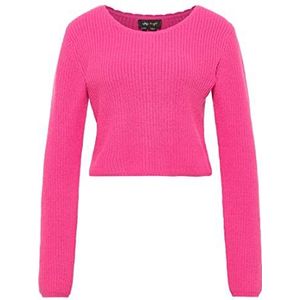 NALLY Pull en tricot pour femme 11119383-NA02, rose, XS/S, Rose, XS-S