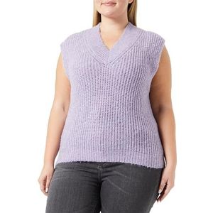 NALLY Gebreide damestrui 12419589-NA02, lila melange, XL/XXL, lila, gemêleerd, XL/XXL