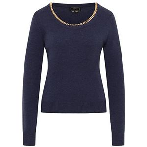 nascita Dames gebreide trui 11025374-NA03, marine, M/L, marineblauw, M/L