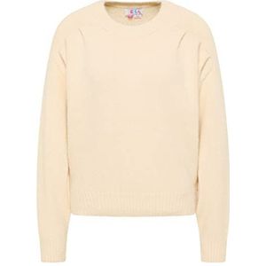 nascita Casual gebreide damestrui, Crème, M/L