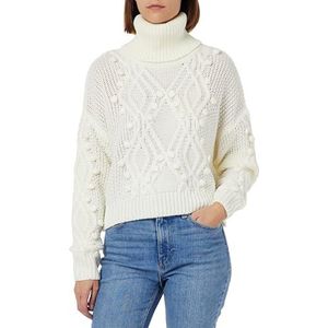 nascita Gebreide coltrui voor dames 19025286-NA03, wolwit, XL/XXL, wolwit, XL/XXL