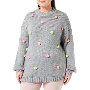 Sookie Gebreide damestrui 12419395-SO01, grijs meerkleurig, XL/XXL, grijs, meerkleurig., XL/XXL