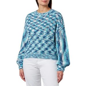 Sookie Gebreide damestrui 12425321-SO01, blauw meerkleurig, XS/S, Blauw meerkleurig., XS/S