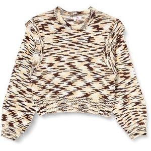 Sookie Gebreide damestrui 12425322-SO01, bruin meerkleurig, XL/XXL, Bruin meerkleurig., XL/XXL