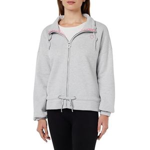 Sookie Veste de survêtement pour femme, Gris clair (mélange de gris clair), M