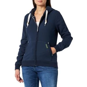 yuka Trainingsjack van biologisch katoen Trainingsjack van biologisch katoen voor dames, Navy Blauw