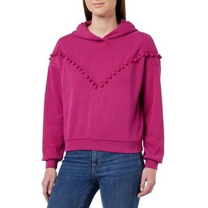 ZITHA Dames sweatshirt met capuchon 19020025-ZI01, roze, S, roze, S