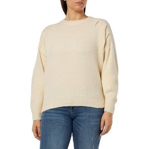 ZITHA Dames casual gebreide trui 19025277-ZI01, crème, M/L, Crème, M/L