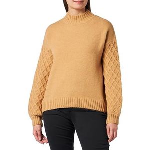 ZITHA Dames gebreide trui 25825304-ZI01, camel, XS/S, kameel, XS/S