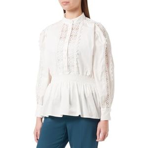 FENIA Damesblouse 19521921-FE02, wolwit, XS, wolwit, XS