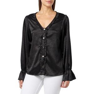 paino Damesblouse 19520103-PA01, zwart, S, zwart, S