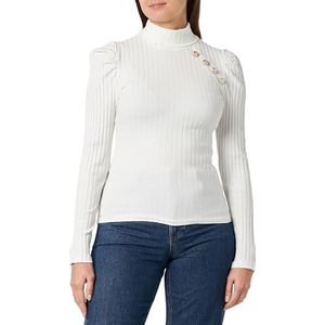 speedlight Gebreide trui voor dames, sweater, wolwit, M