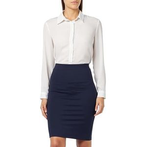 aleva Kokerrok voor dames, marineblauw, S