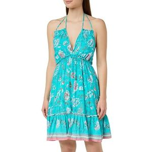 NALLY Dames zomerjurk 19323230-NA02, turquoise, S, turquoise, S