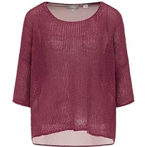 ALARY Dames linnen trui 10410527-AL01, Bordeaux, XS/S, bordeaux, XS/S
