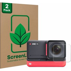 ScreenLeaf - Screenprotector voor Insta360 One RS 4K Edition (Lens) - Duurzame schermbescherming Folie Beschermfolie transparant (2 Stuks)