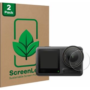 ScreenLeaf - DJI Osmo Action 4 - Screenprotector - Transparant - 2 Stuks