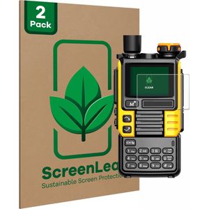 ScreenLeaf Schutzfolie nachhaltiger Displayschutz Display Schutz Folie Klar Transparent, Accessoires voor portofoons