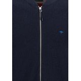Fynch-Hatton - Gebreid vest - Heren - Blauw - Katoen - 1412-605