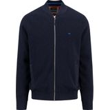 Fynch-Hatton - Gebreid vest - Heren - Blauw - Katoen - 1412-605